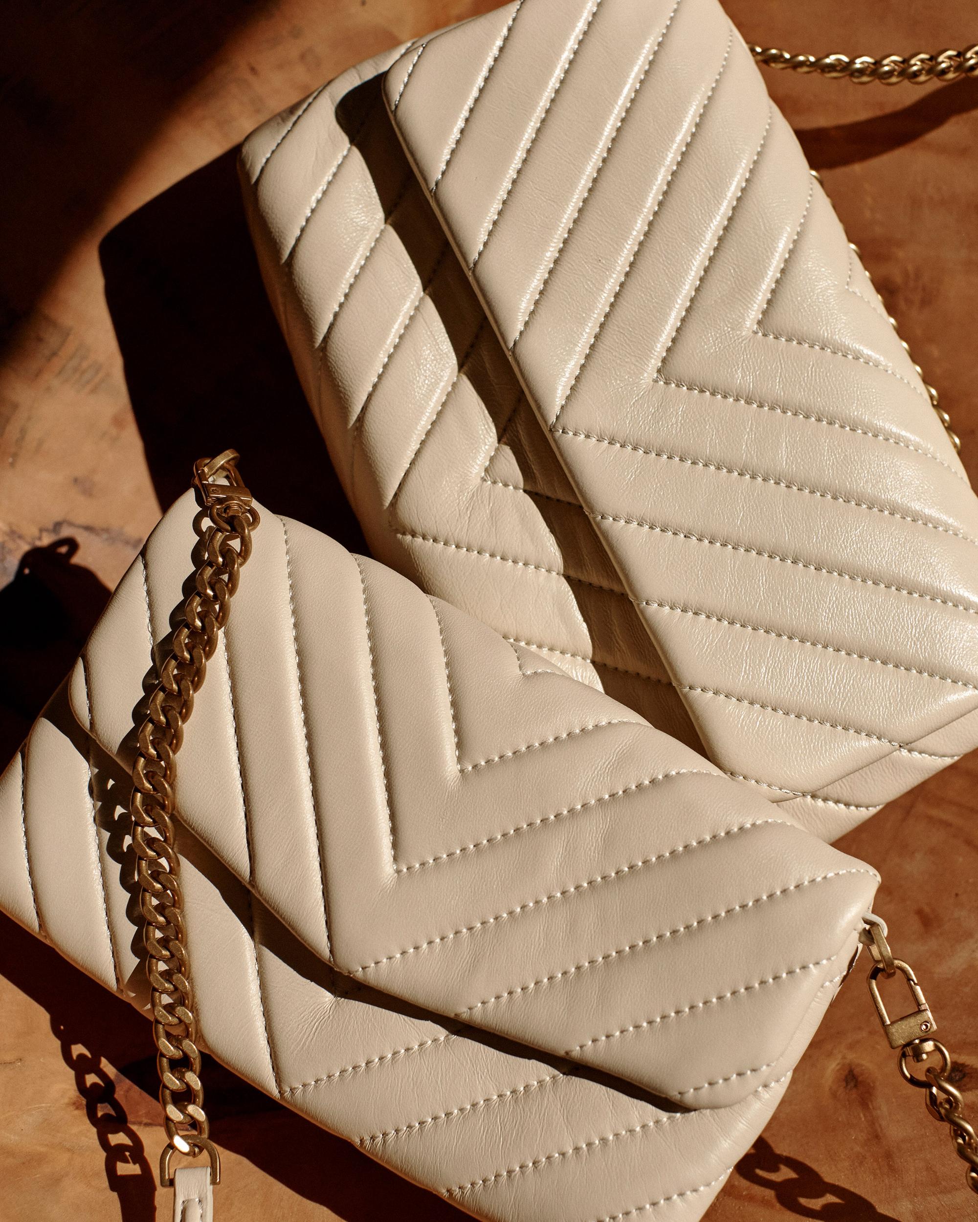 Quince | Women's Italian Leather Quilted Wallet Crossbody Product Image