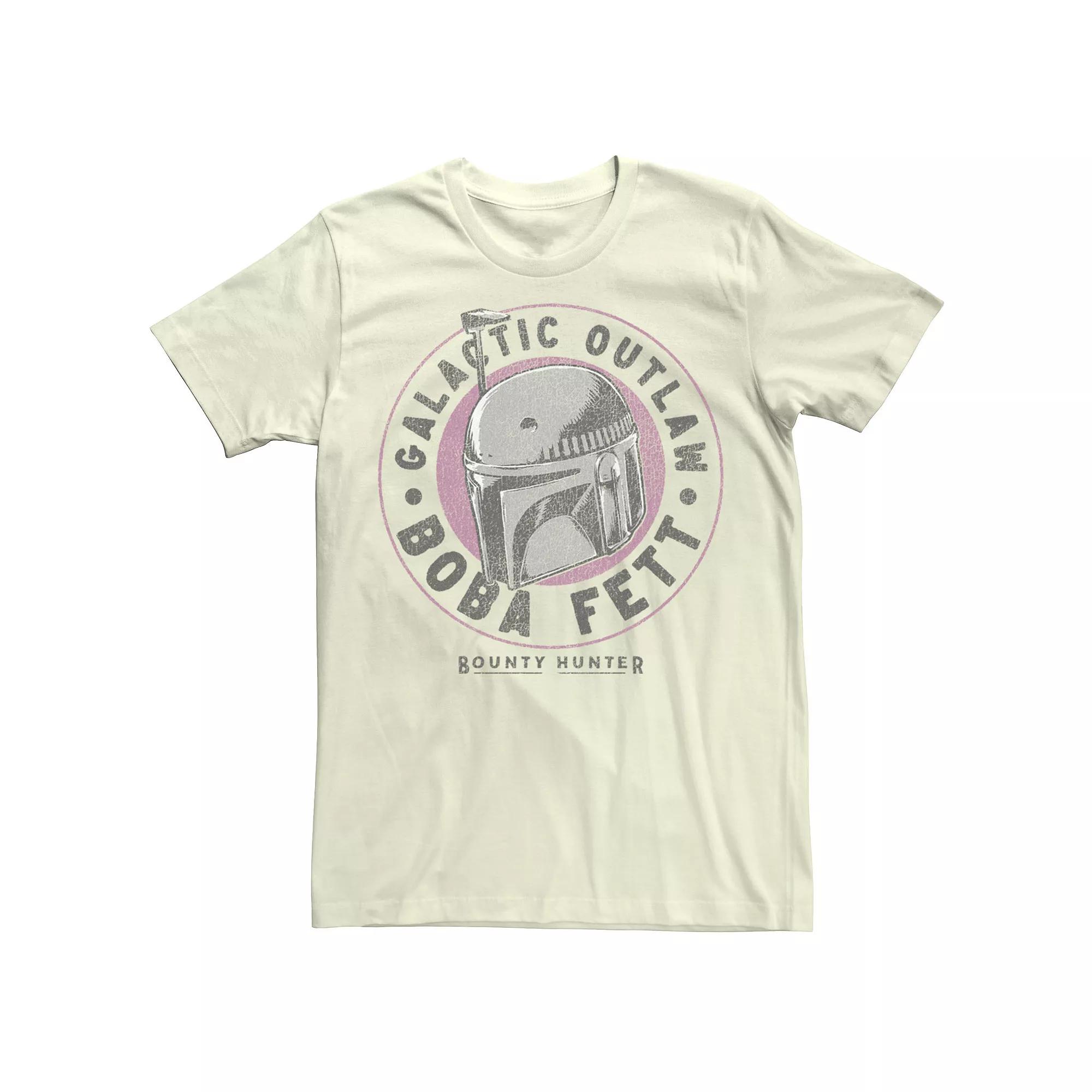 Men's Star Wars Boba Fett Galactic Outlaw Bounty Hunter Tee, Boy's,  Product Image