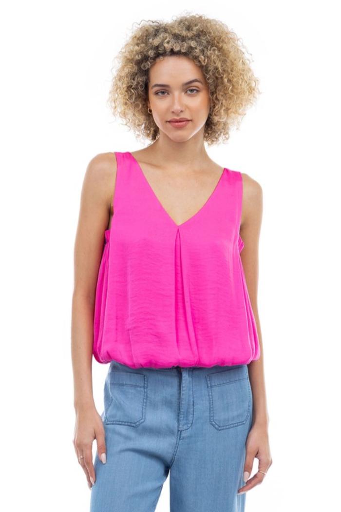 Sleeveless Bubble Top Product Image