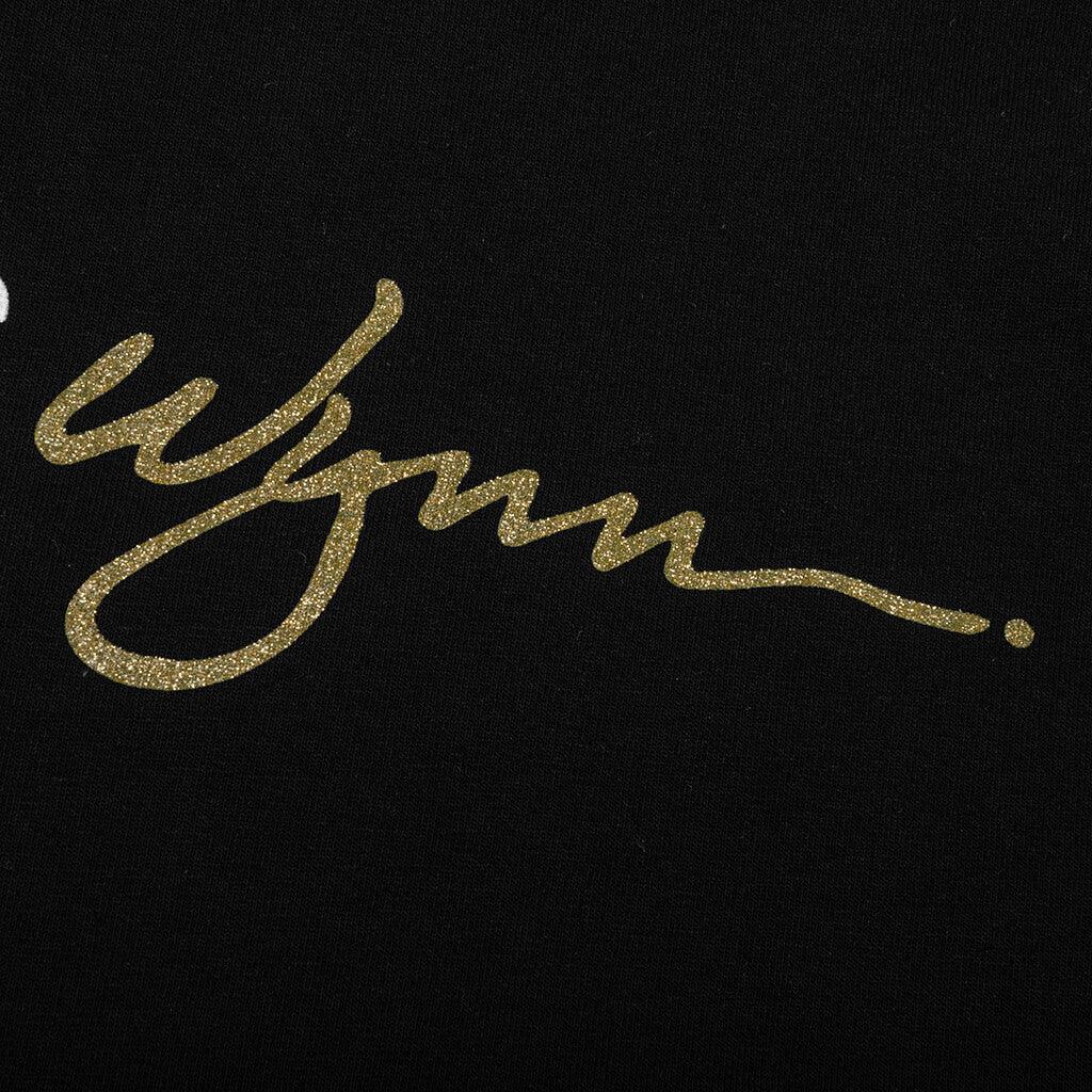 Feature x Wynn Logo Lock Up Tee - Black Male Product Image