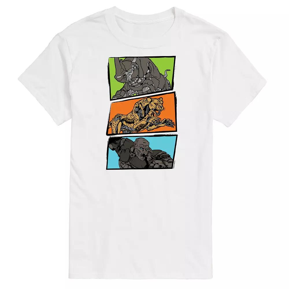 Big & Tall Transformers Maximal Action Panels Graphic Tee, Men's,  Product Image
