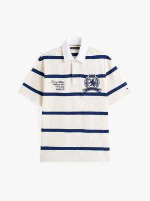 Classic Fit Embroidered Logo Rugby Polo Product Image