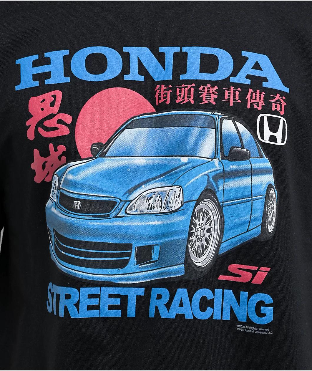 Honda Streets Black T-Shirt Product Image