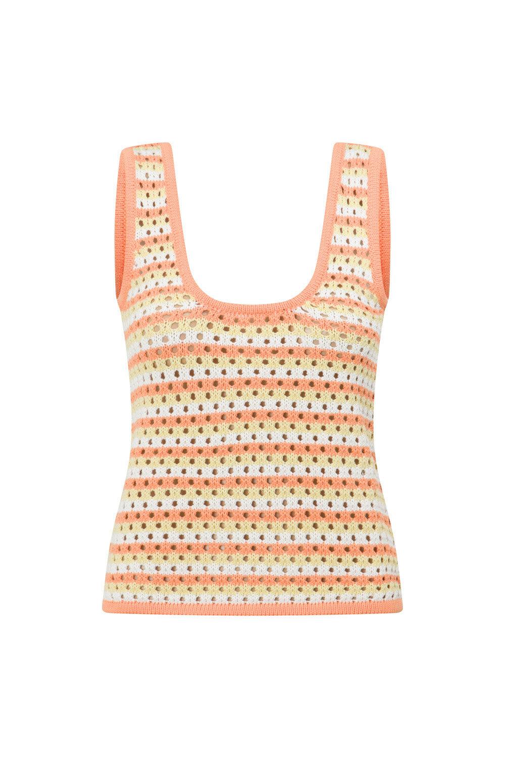 Erin Knit Top - Orange Product Image