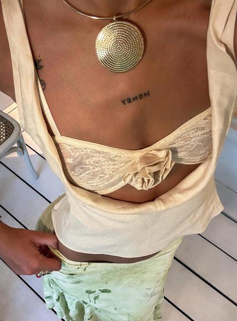 Delilah Top Ivory Product Image