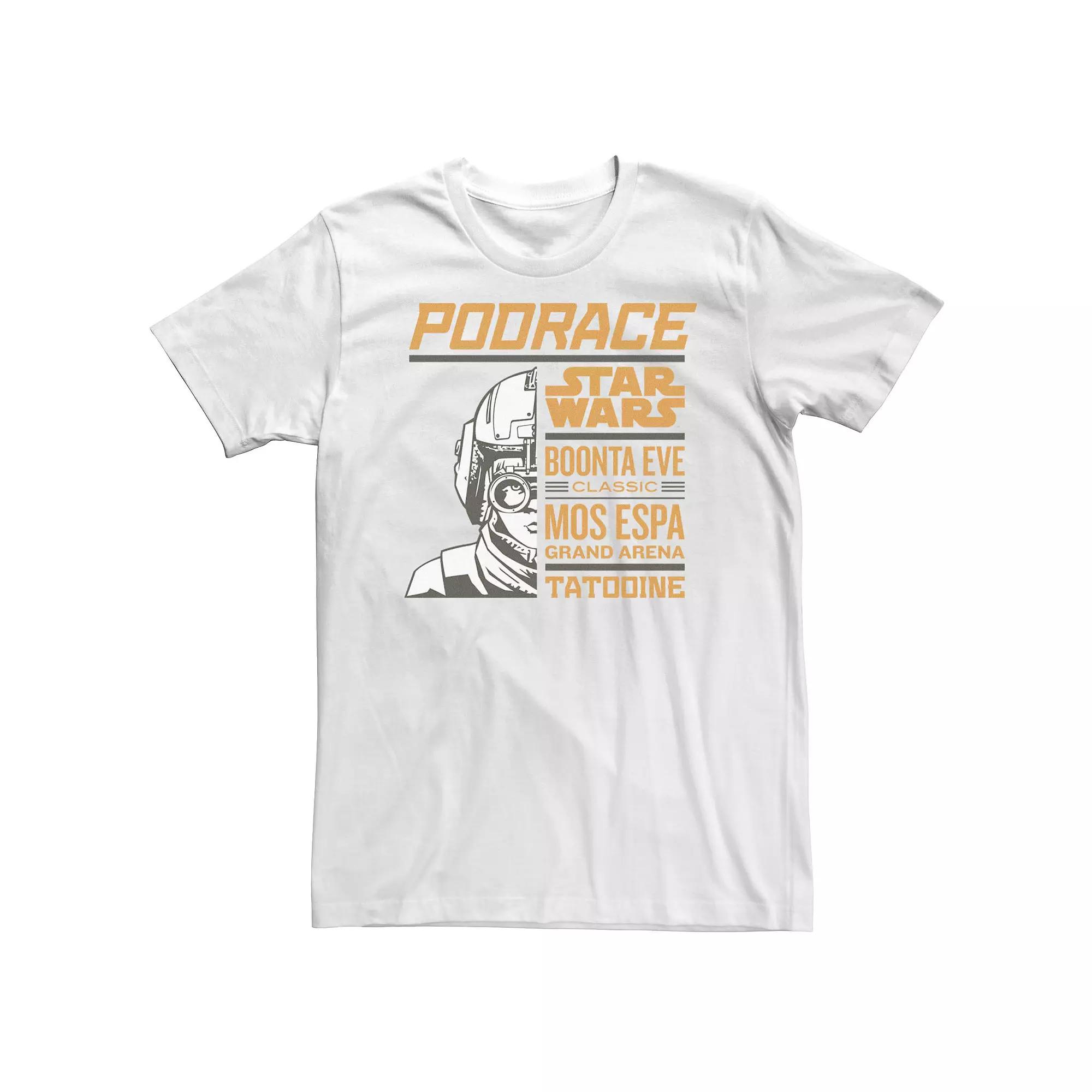 Big & Tall Star Wars Boonta Eve Classic Poster Tee, Men's,  Product Image