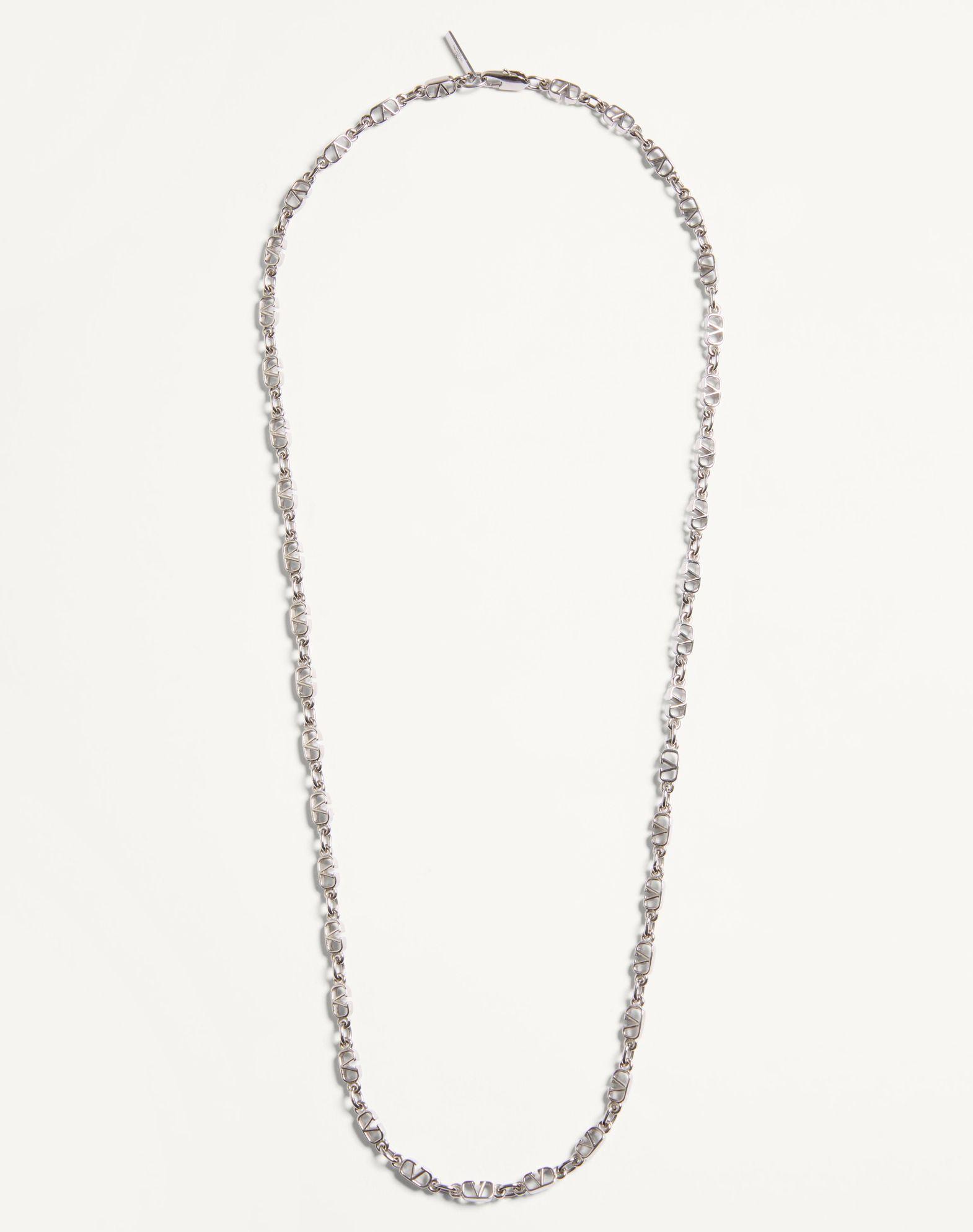 VLOGO SIGNATURE METAL NECKLACE  Product Image