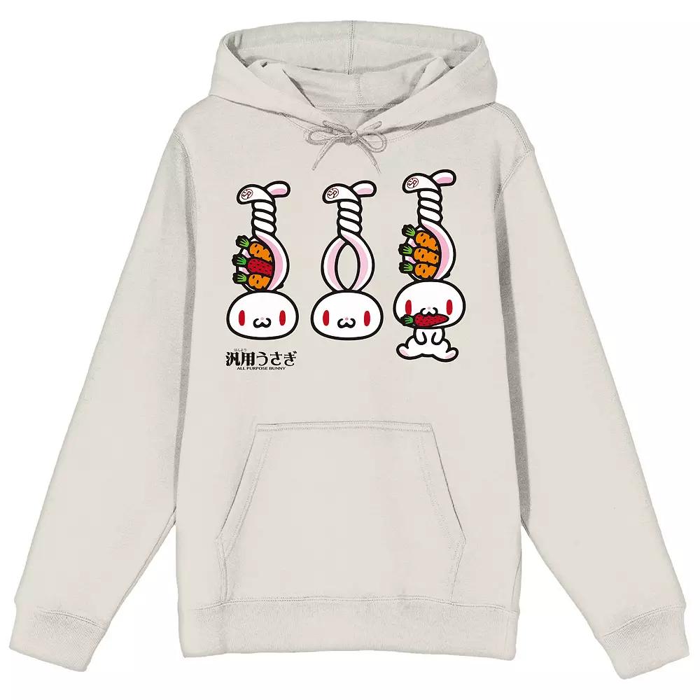 Men's All Purpose Bunny Three Bunnies Graphic Hoodie,  Product Image