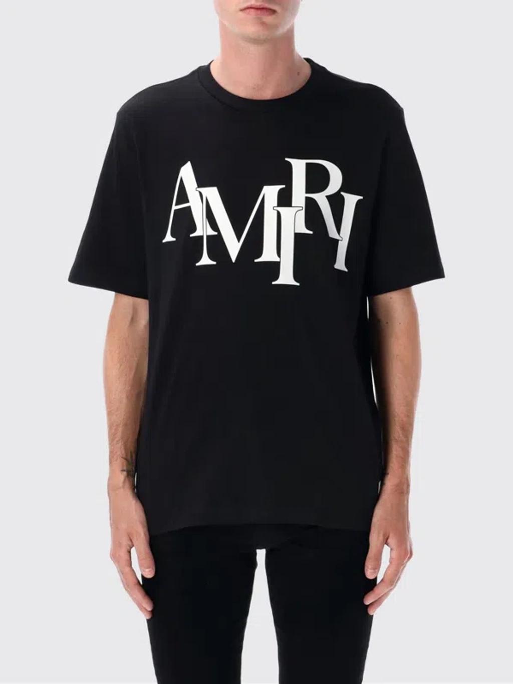 staggered-logo T-shirt Product Image