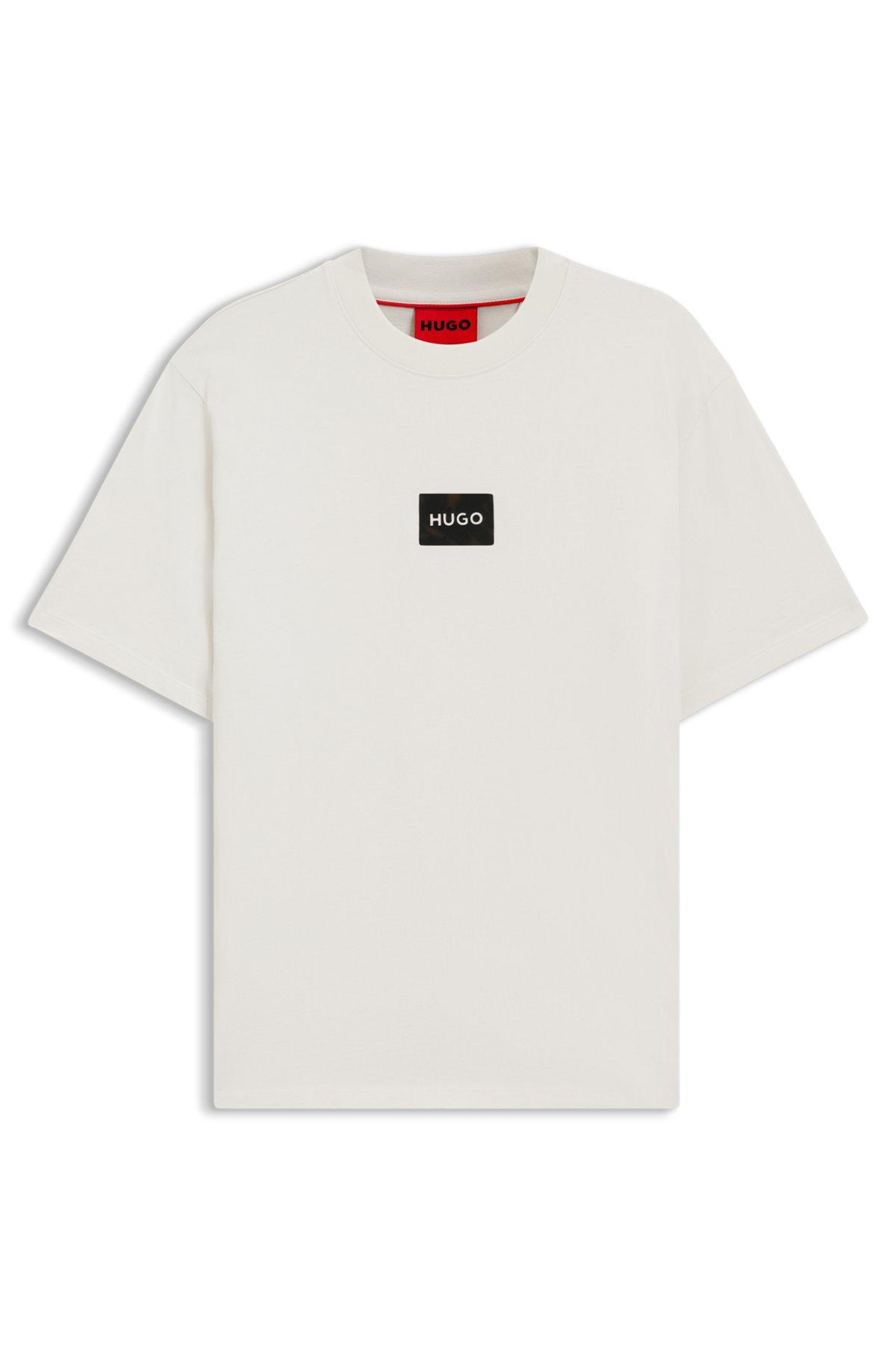 Tortoise-logo T-shirt in cotton jersey Product Image