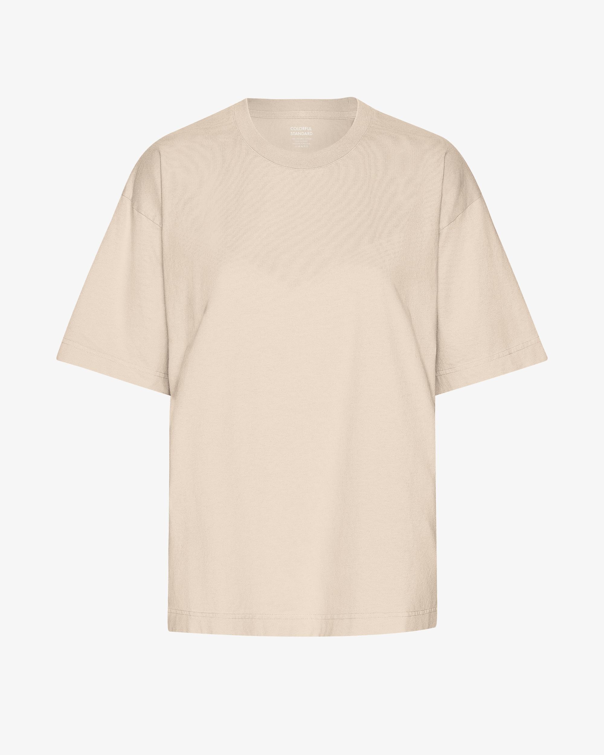Oversized Organic T-Shirt - Oyster Grey Product Image