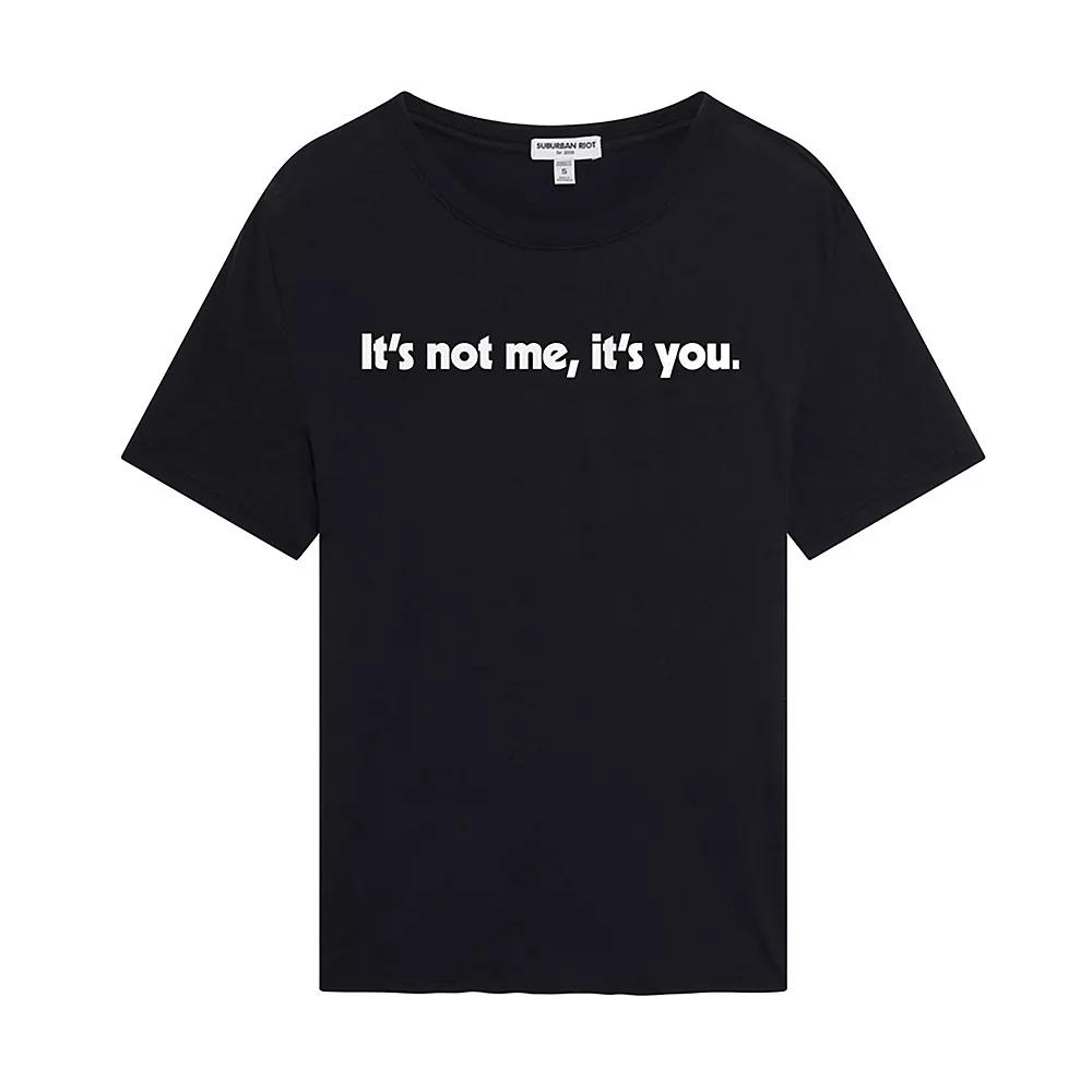 Women's Suburban Riot It's Not Me Loose Graphic Tee, Girl's,  Product Image