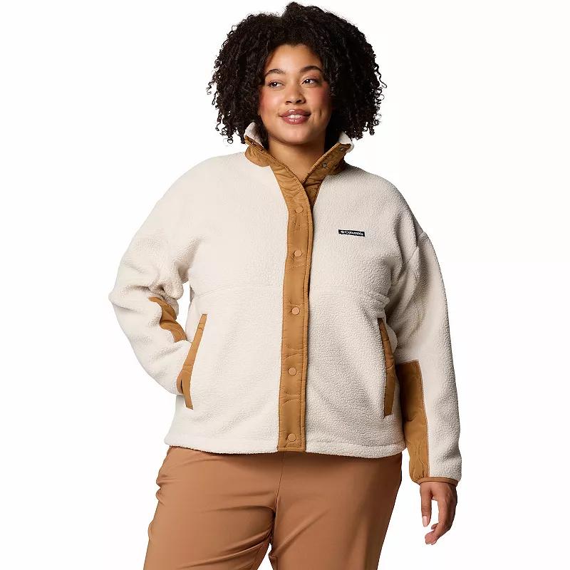 Columbia Womens Cloud Point Snap Fleece Jacket - Plus Size- Product Image