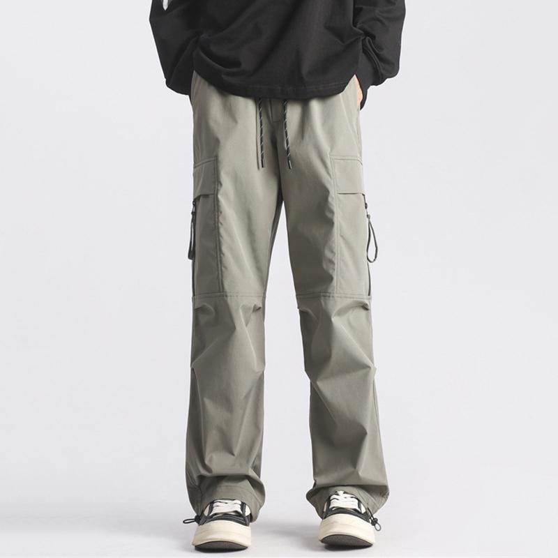 Men's Outdoor Trendy Waterproof Functional Style Work Pants Product Image