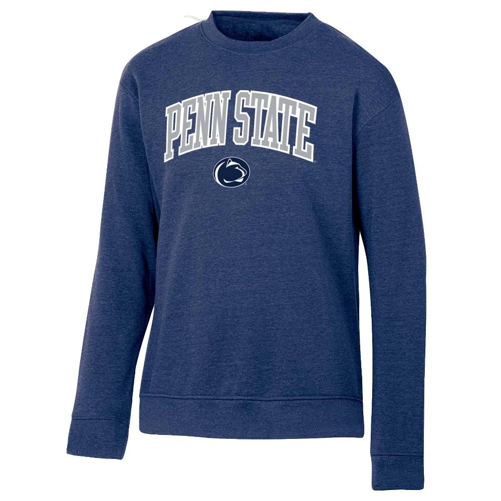 NCAA Cal Golden Bears Men's Heathered Crew Neck Fleece Sweatshirt - S Product Image