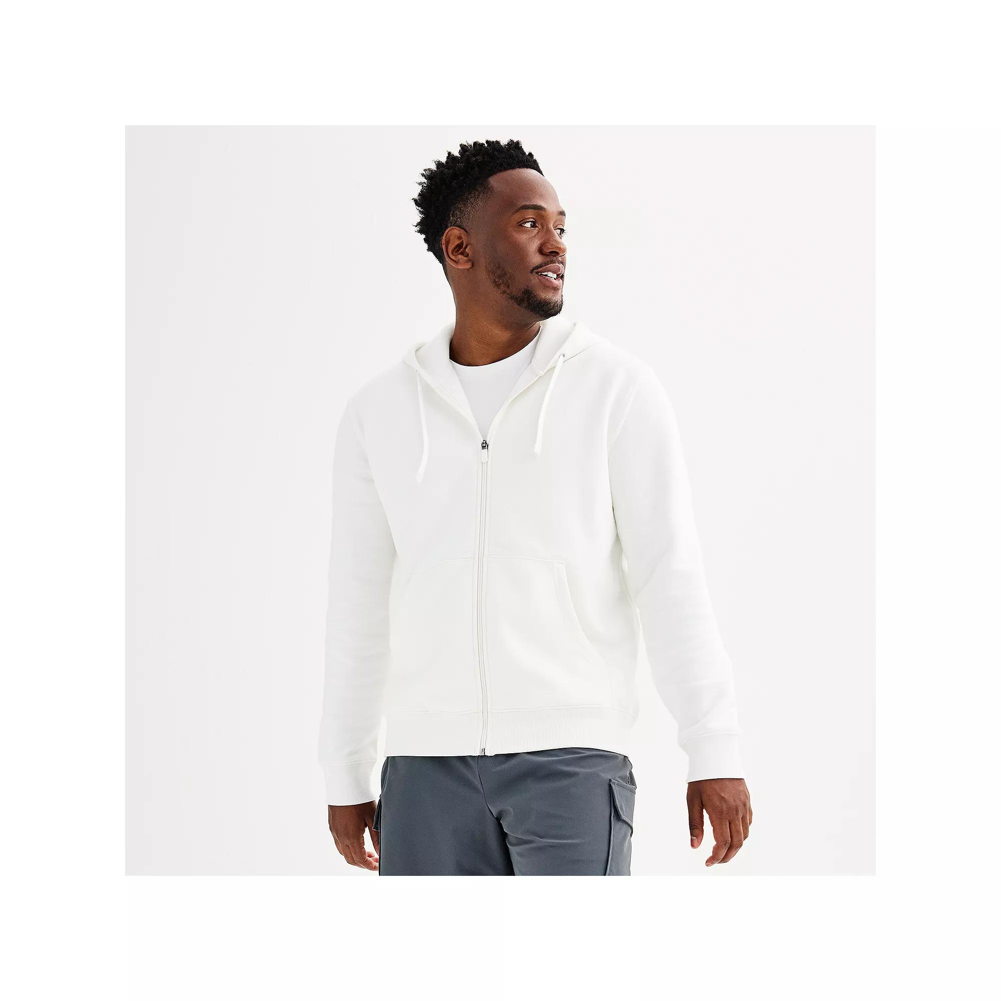 Men's Tek Gear® Ultra Soft Fleece Zip Front Hoodie,  Product Image