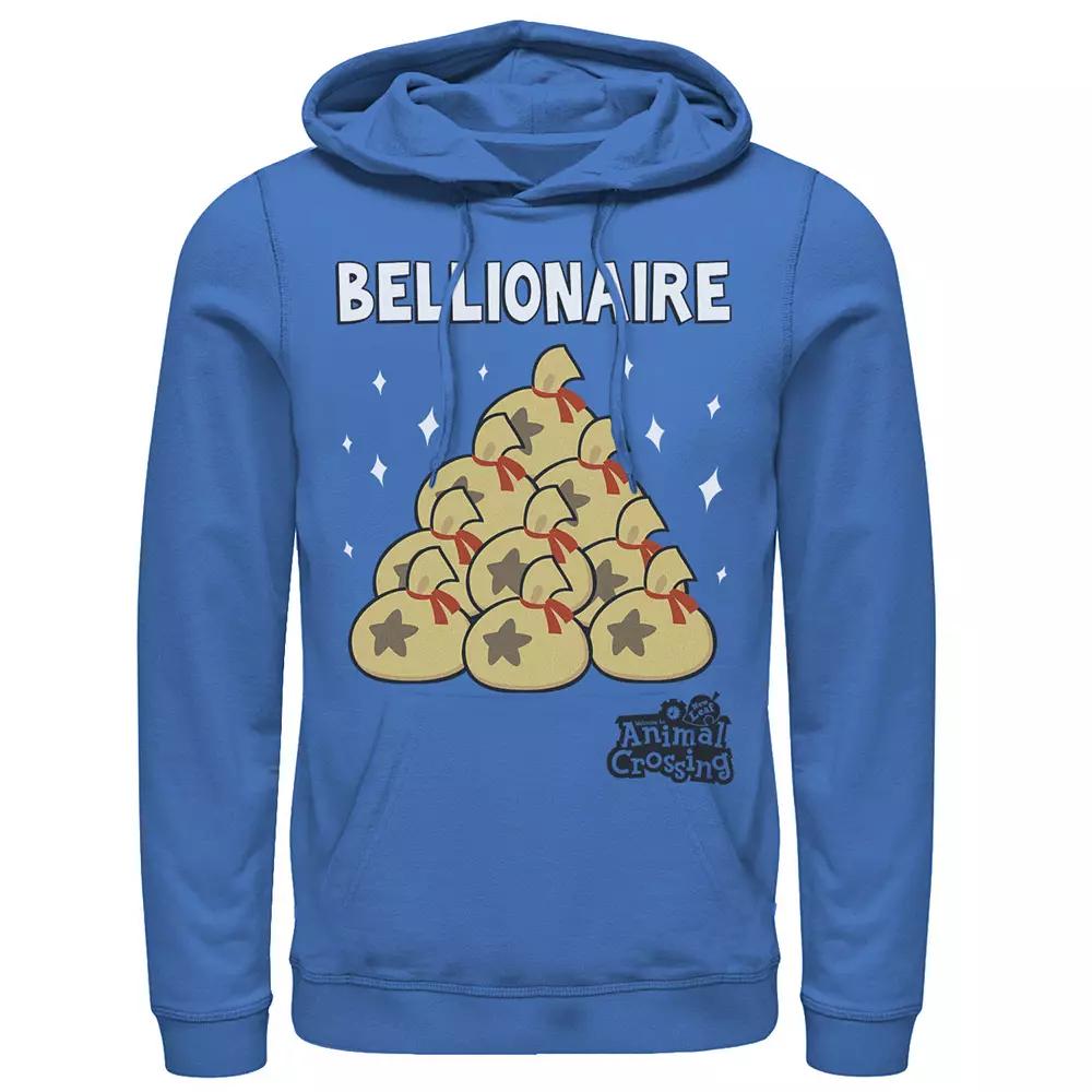 Men's Nintendo Animal Crossing New Leaf Bellionaire Hoodie,  Product Image