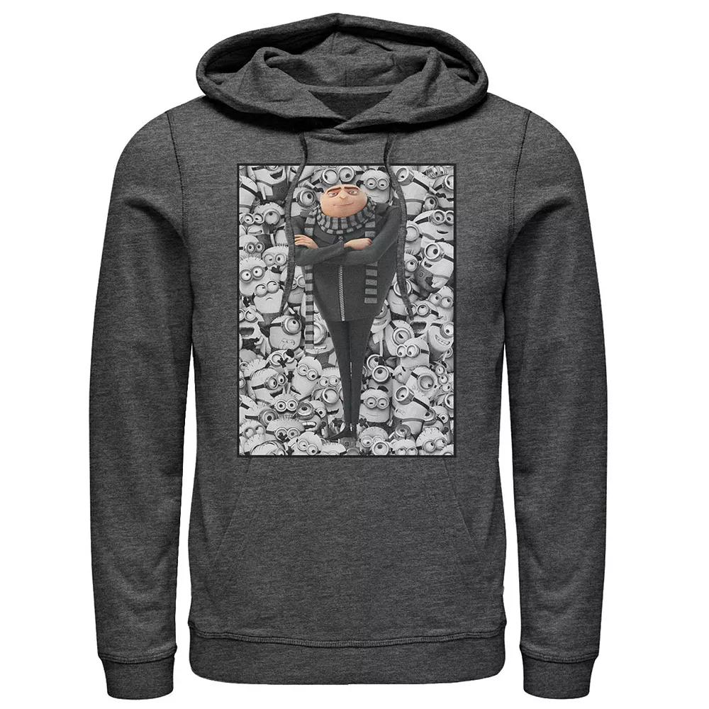 Men's Marvel Fantastic Four Triple Stacked Text Hoodie,  Product Image