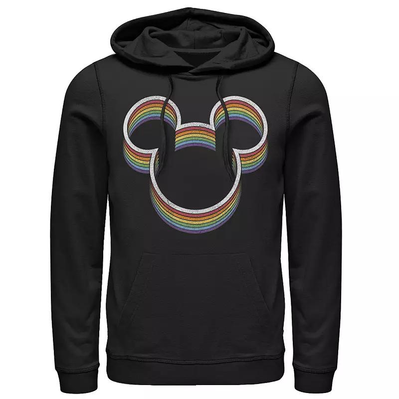 Disney's Mickey Mouse Rainbow Ears Men's Graphic Hoodie,  Product Image
