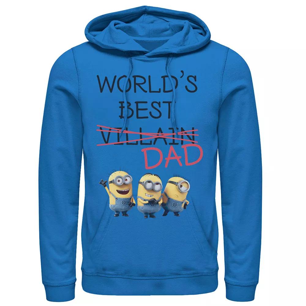 Men's Despicable Me Minions Crossed Out Villain Pullover Hoodie,  Product Image