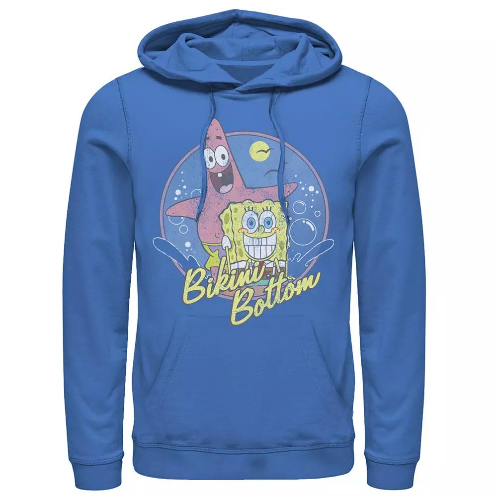 Men's SpongeBob SquarePants And Patrick Bikini Bottom Portrait Hoodie,  Product Image