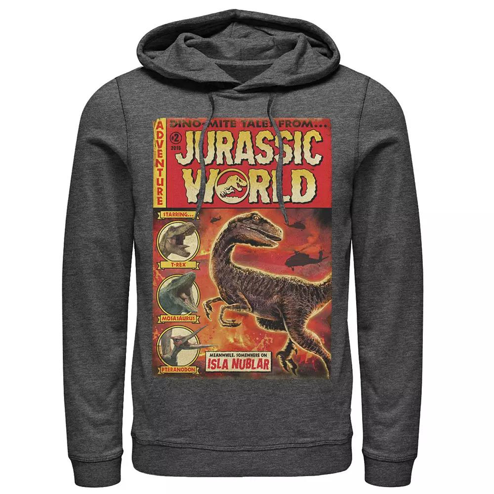 Men's Jurassic World Two Dino-Mite Tales Vintage Hoodie,  Product Image