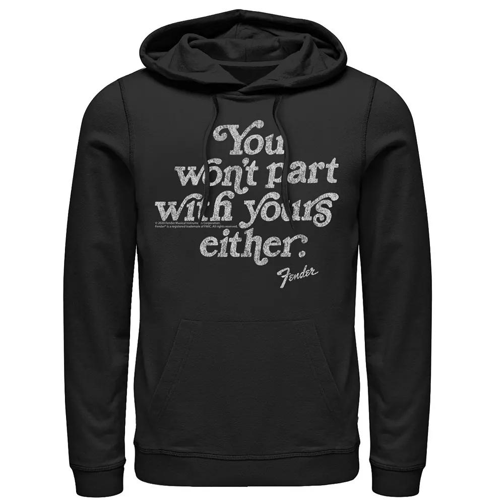 Men's Fender Guitar Vintage Quote Hoodie,  Product Image