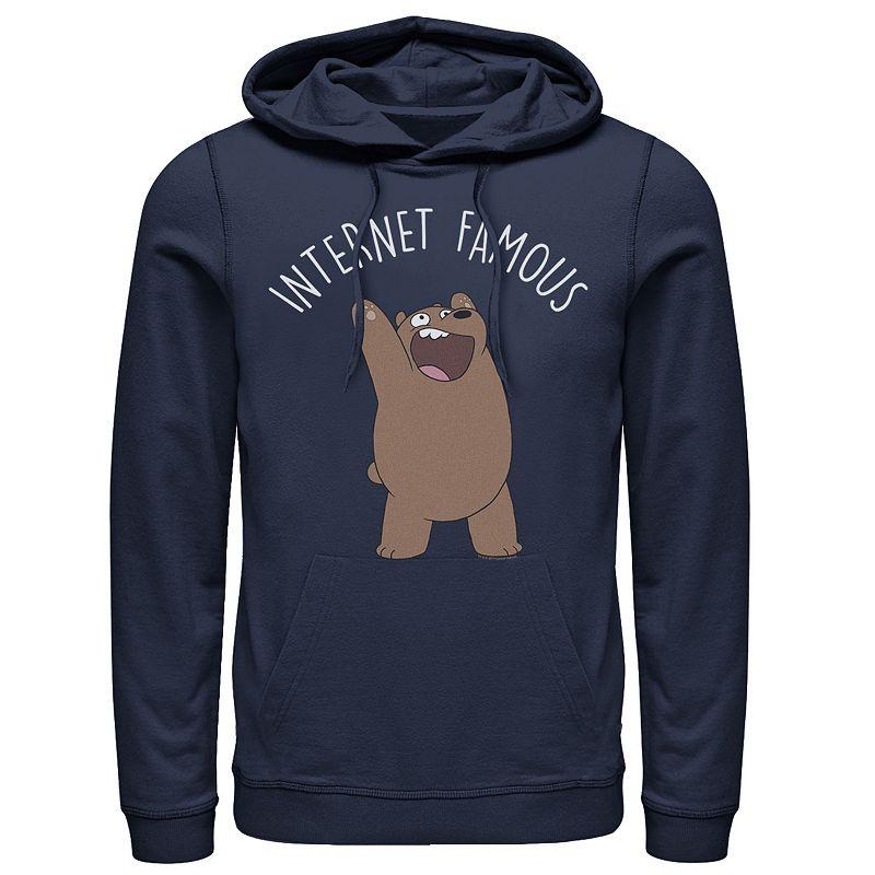 Men's Cartoon Network We Bare Bears This My Squad Patch Hoodie,  Product Image