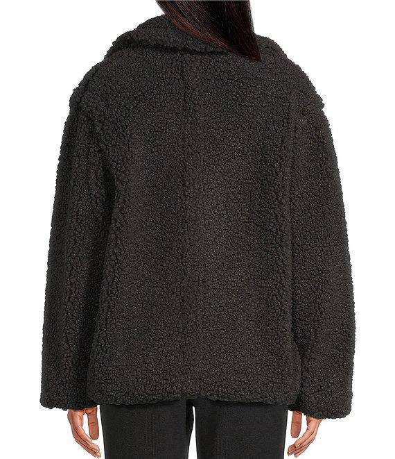 UGG® Gertrude Faux Fur Double Breasted Teddy Coat Product Image