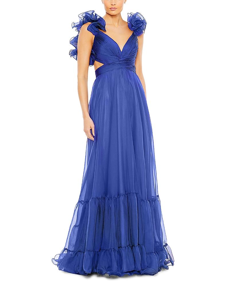 Womens Ieena Cutout Chiffon Gown Product Image