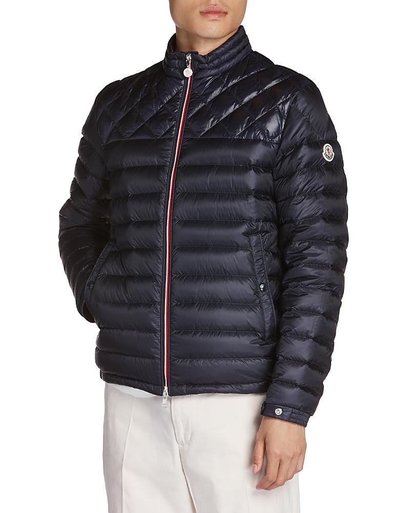 Moncler Benamou Nylon Quilted Full Zip Down Jacket Product Image