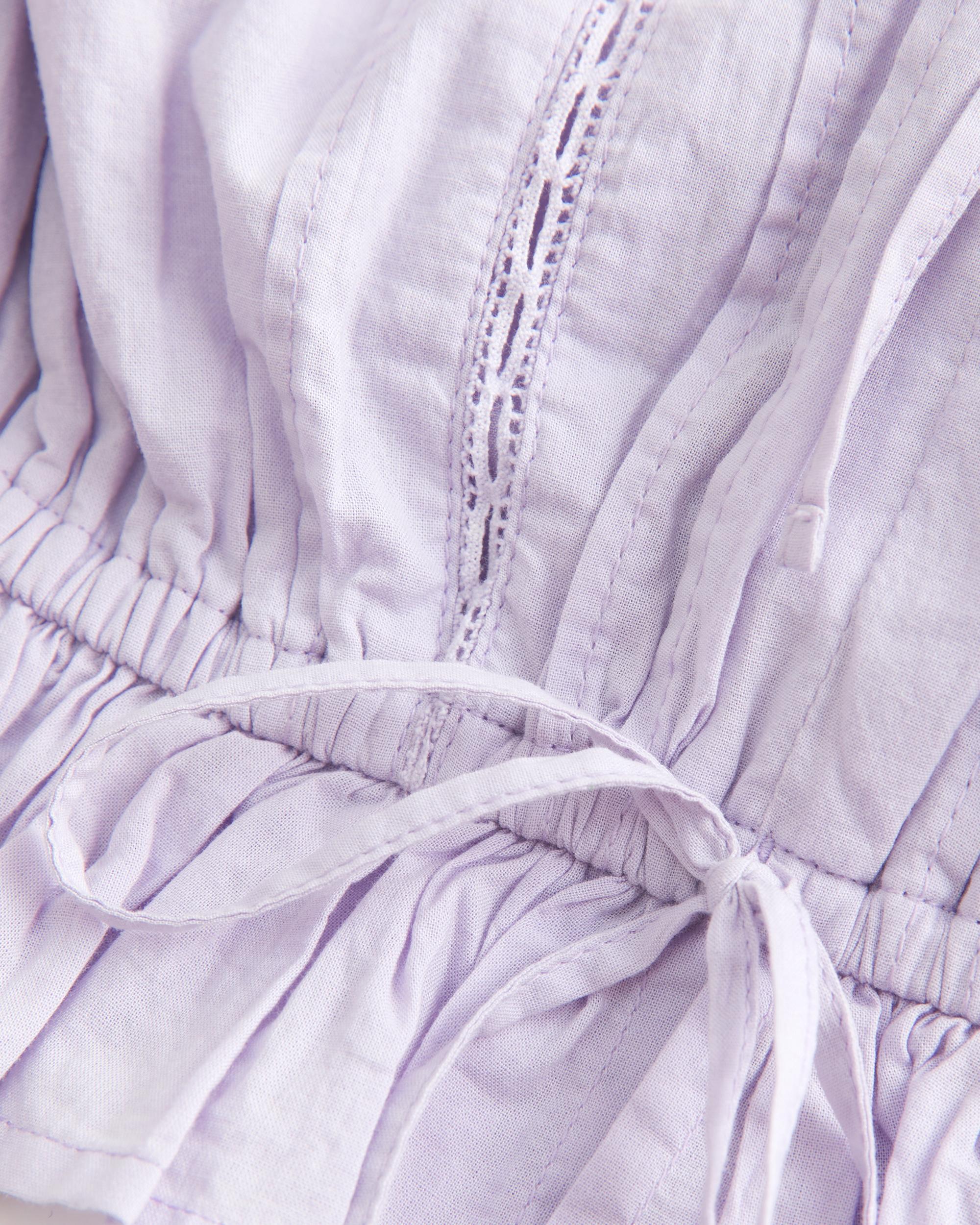 Easy Crop Strapless Lace Inset Tube Top Product Image