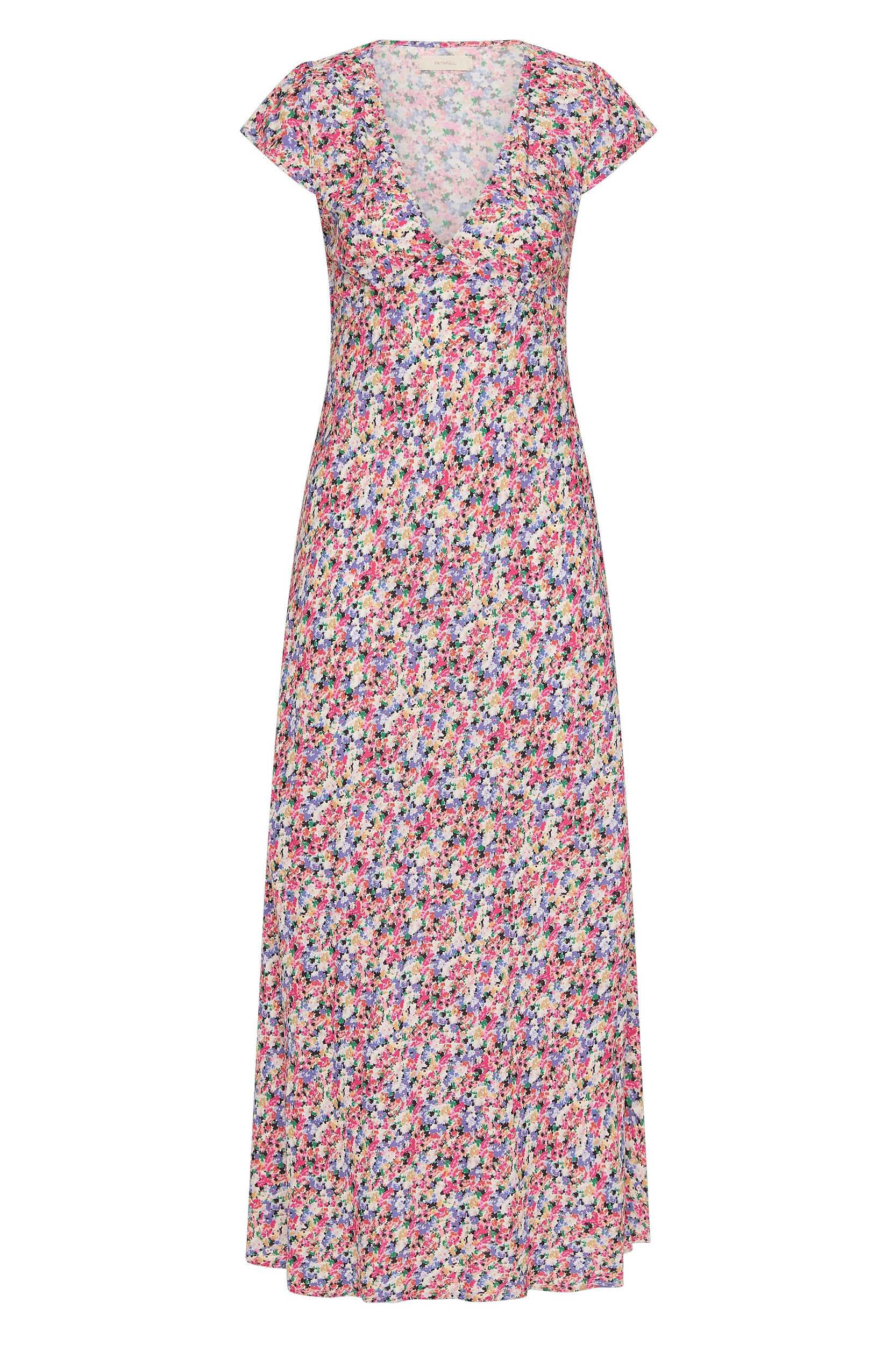 Esson Midi Dress Valerie Floral Multi - Final Sale Product Image