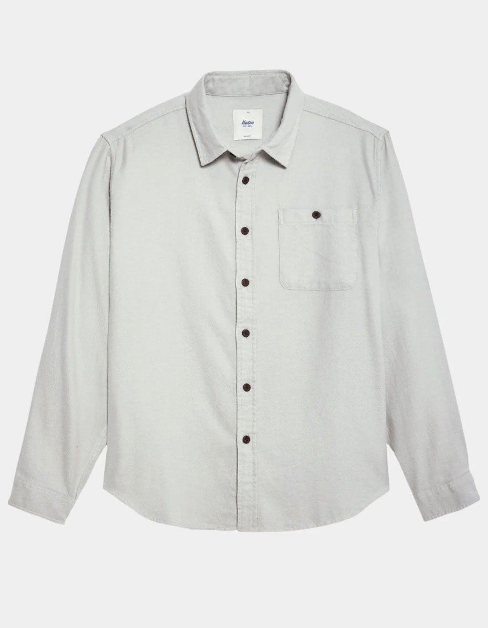 KATIN Twiller Mens Flannel - GRAY Product Image