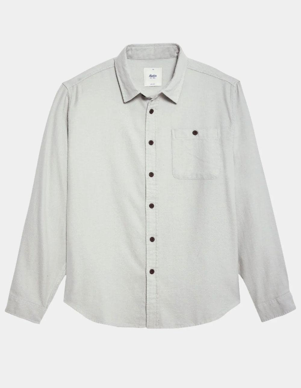 KATIN Twiller Mens Flannel - GRAY Product Image