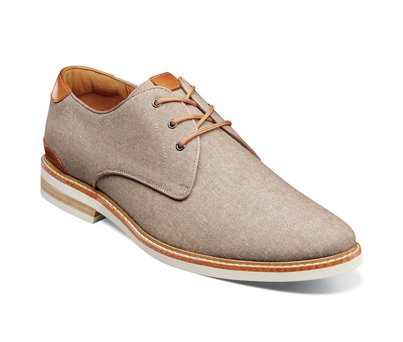 Men's Florsheim Highland Canvas Plain Toe Oxfords Product Image