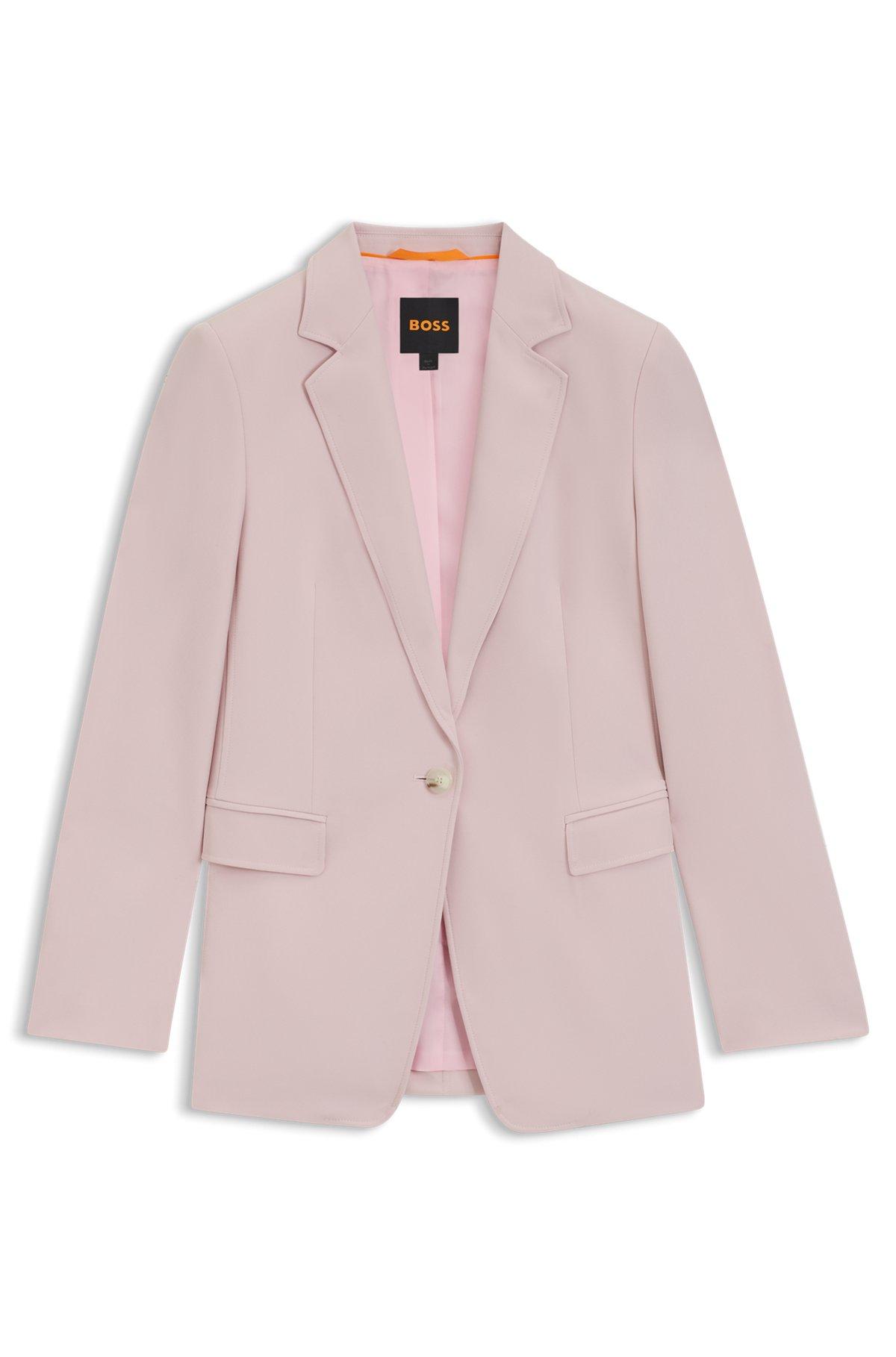 Fitted blazer in stretch fabric Product Image