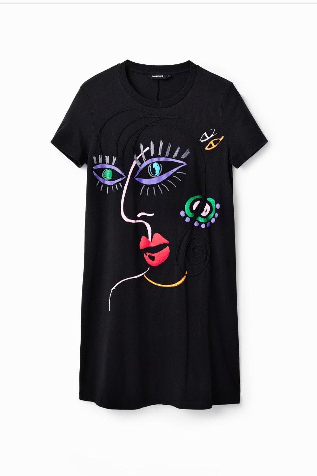 Arty T-Shirt Dress Product Image