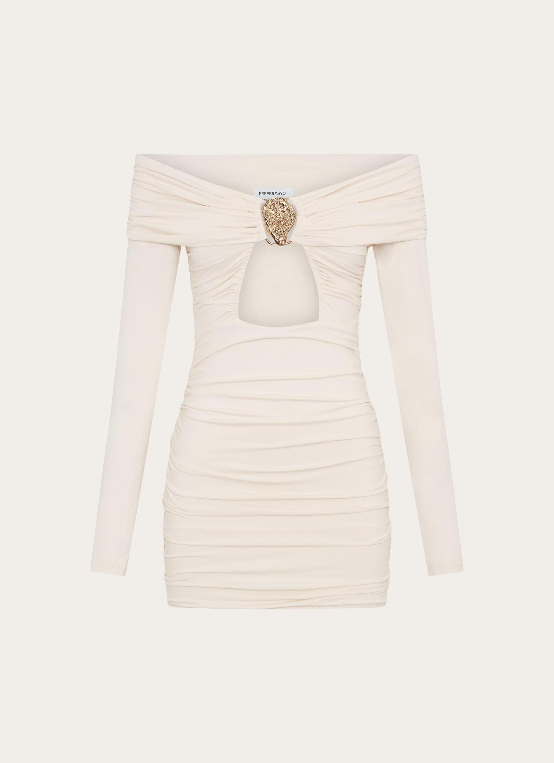 Millie Mini Dress - Ivory Product Image