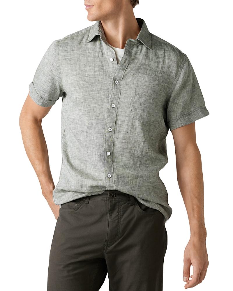 Rodd & Gunn Ellerslie Linen Textured Classic Fit Button-Up Shirt Product Image