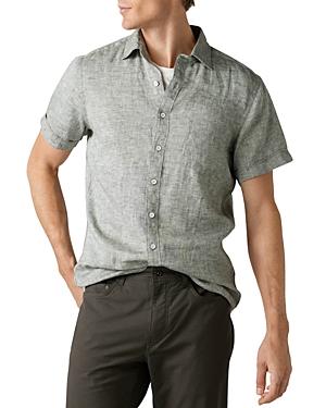 Rodd & Gunn Ellerslie Linen Textured Classic Fit Button-Up Shirt Product Image