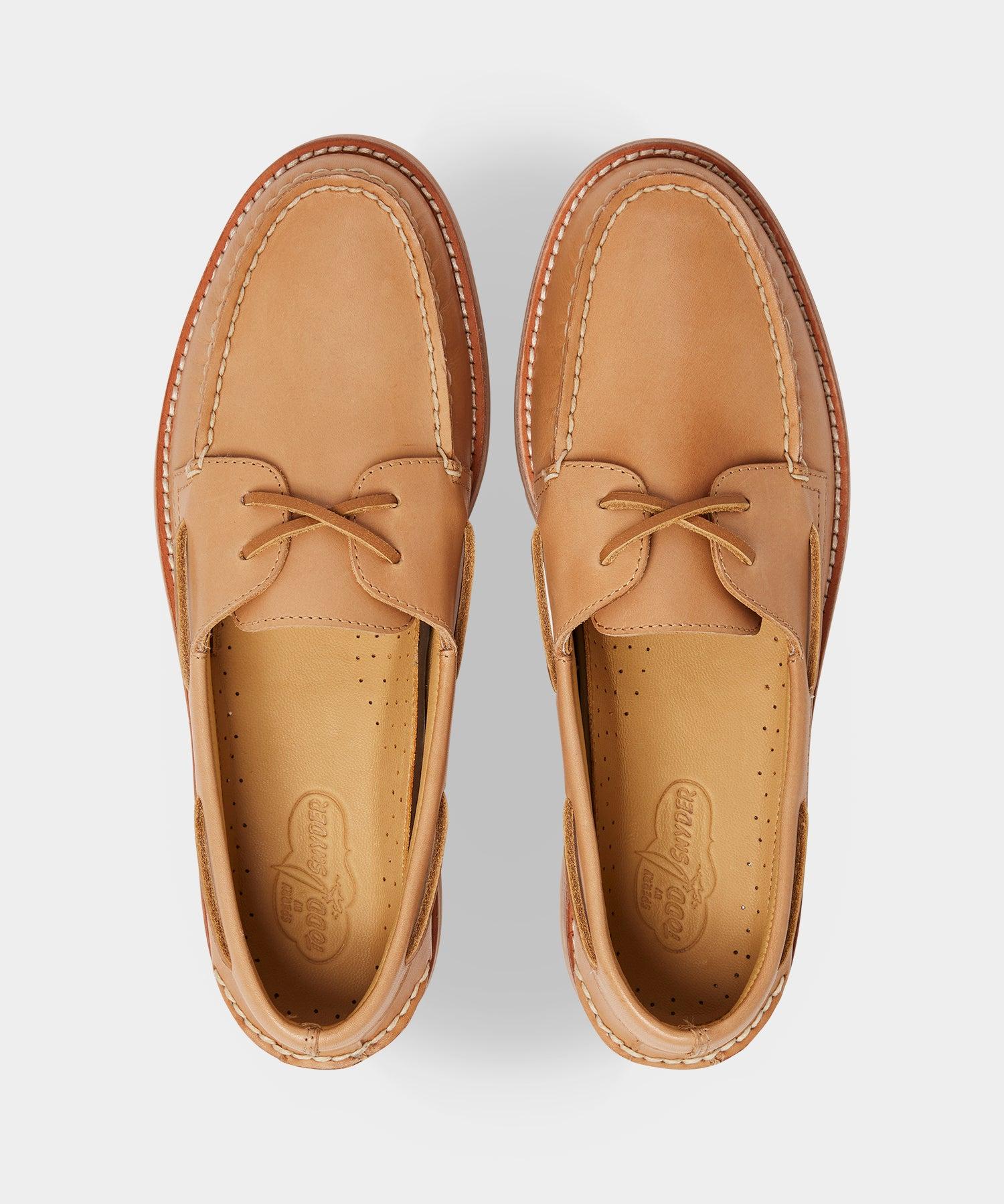 Todd Snyder X Sperry Vachetta Leather Boat Shoe Product Image