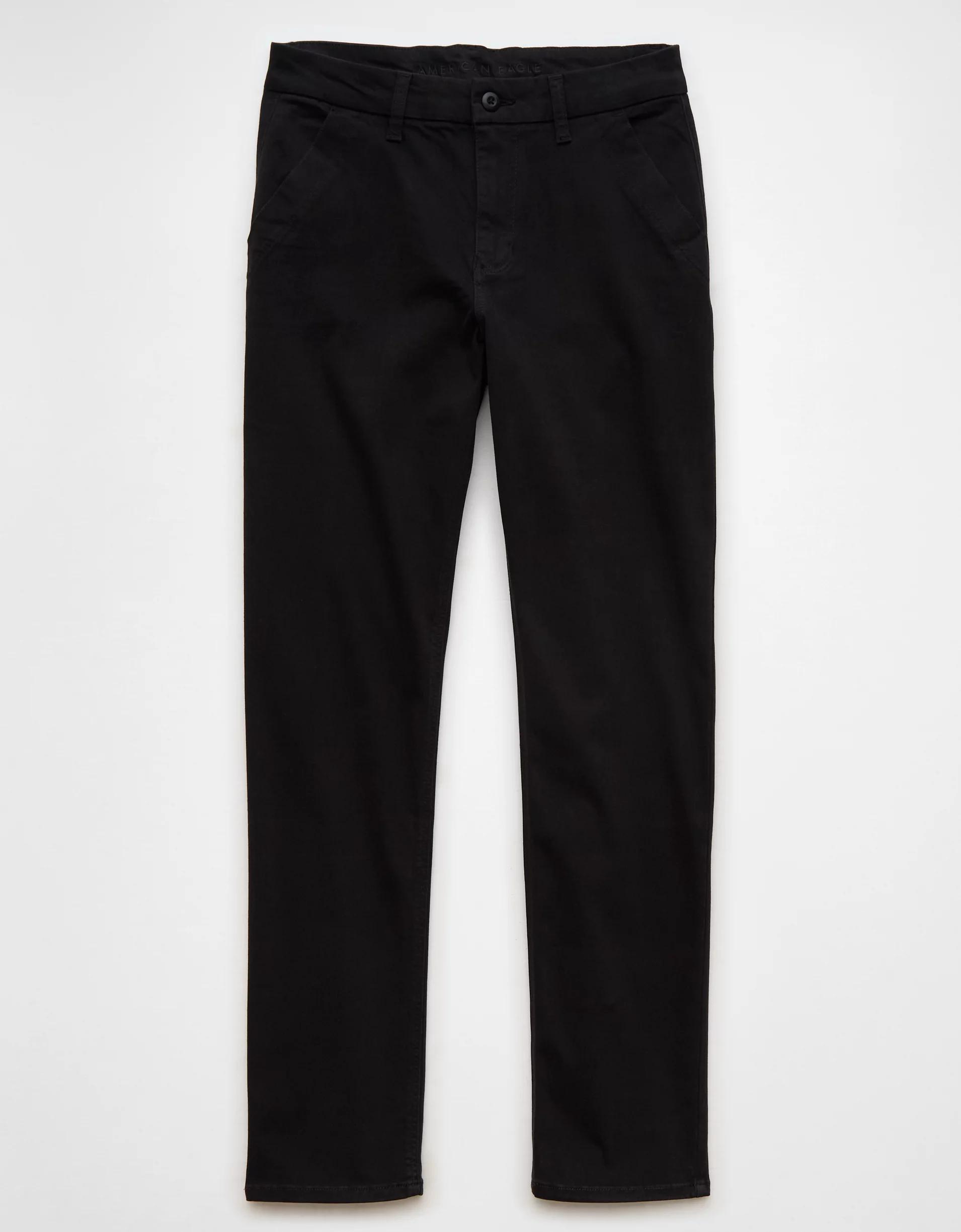 AE Stretch Super High-Waisted Straight Trouser Product Image
