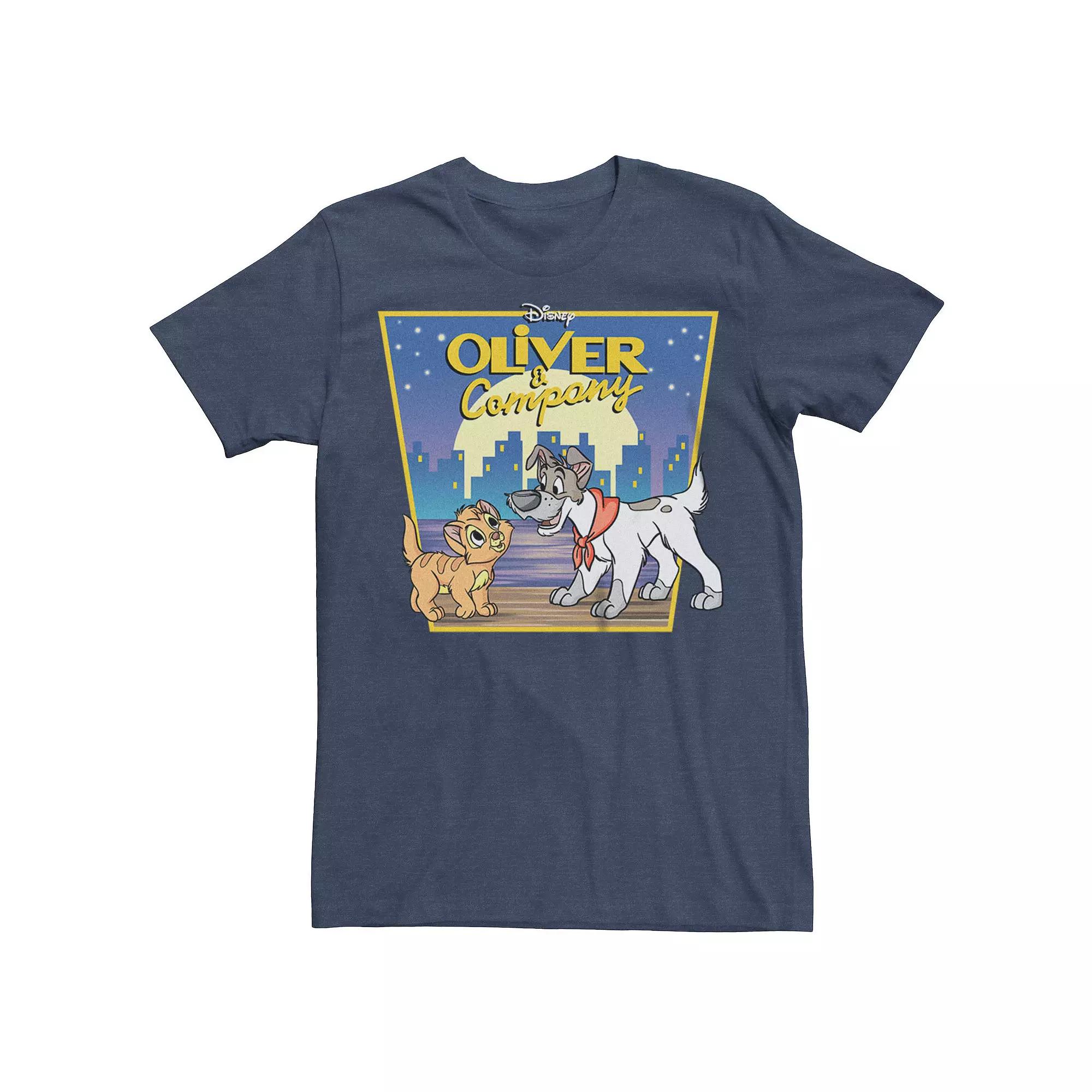 Disney's Oliver & Company Dodger Men's Best Friends Graphic Tee,  Product Image