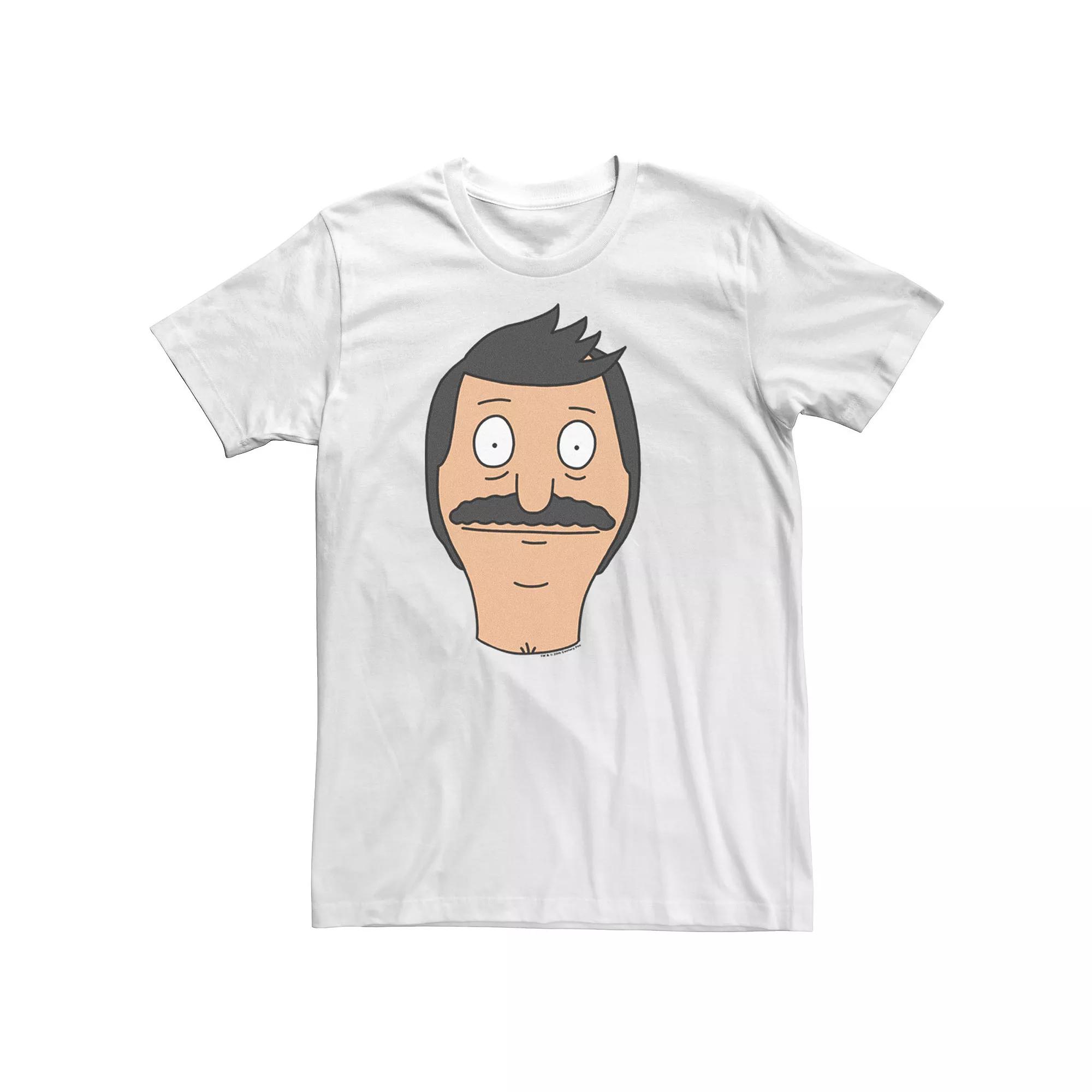 Big & Tall Bob's Burgers Bob Big Face Tee, Men's,  Product Image