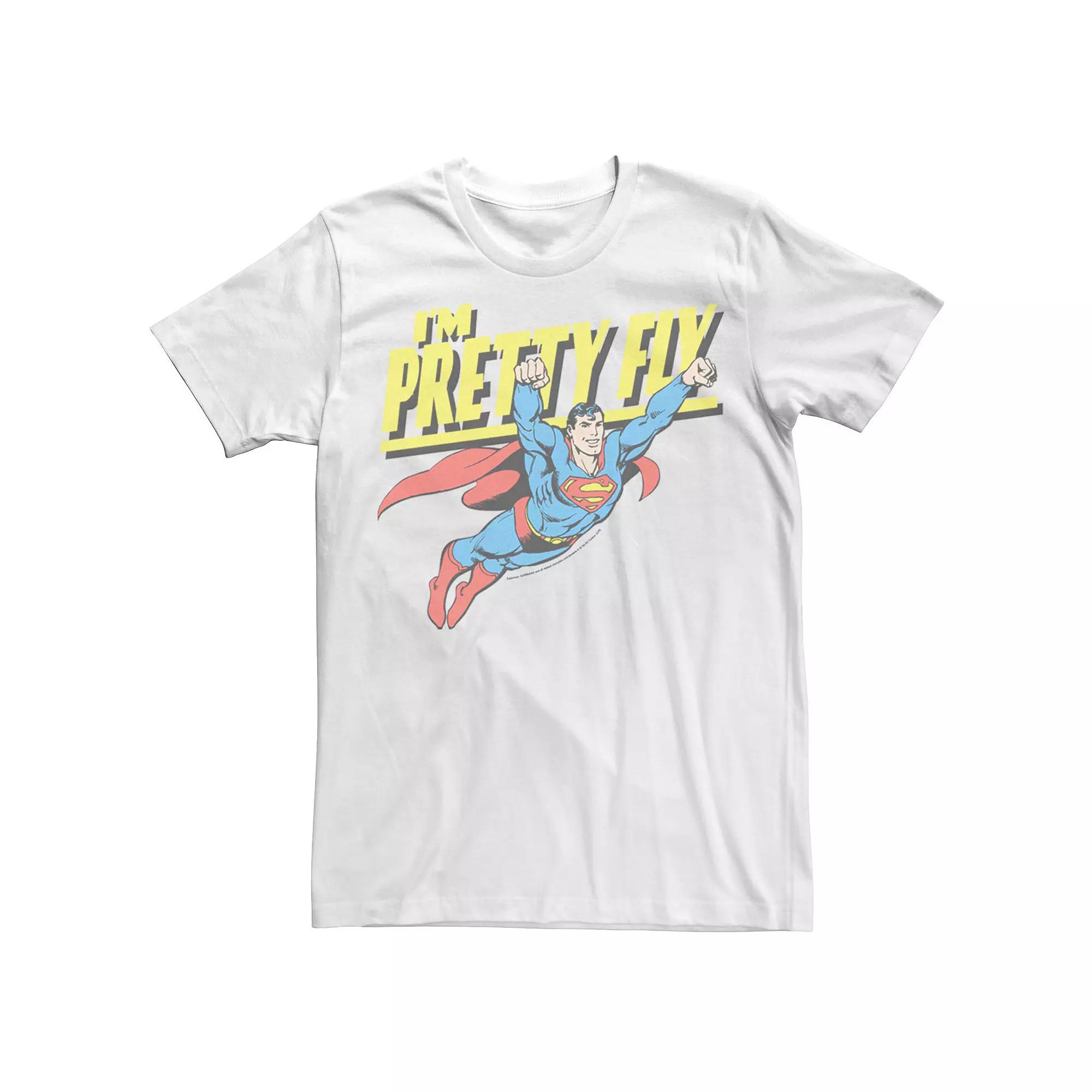 Men's DC Comics Superman Pretty Fly Poster Tee,  Product Image