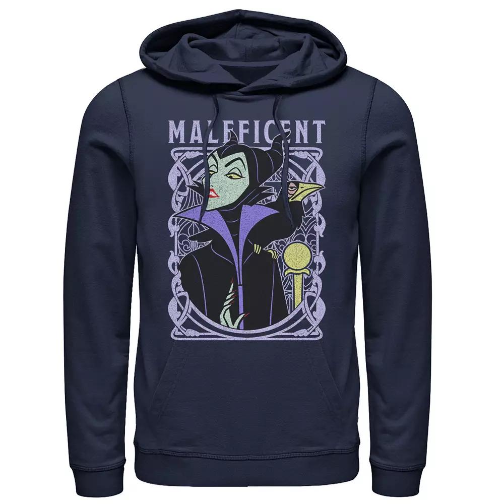 Disney's Sleeping Beauty Maleficent Men's Old School Poster Hoodie,  Product Image