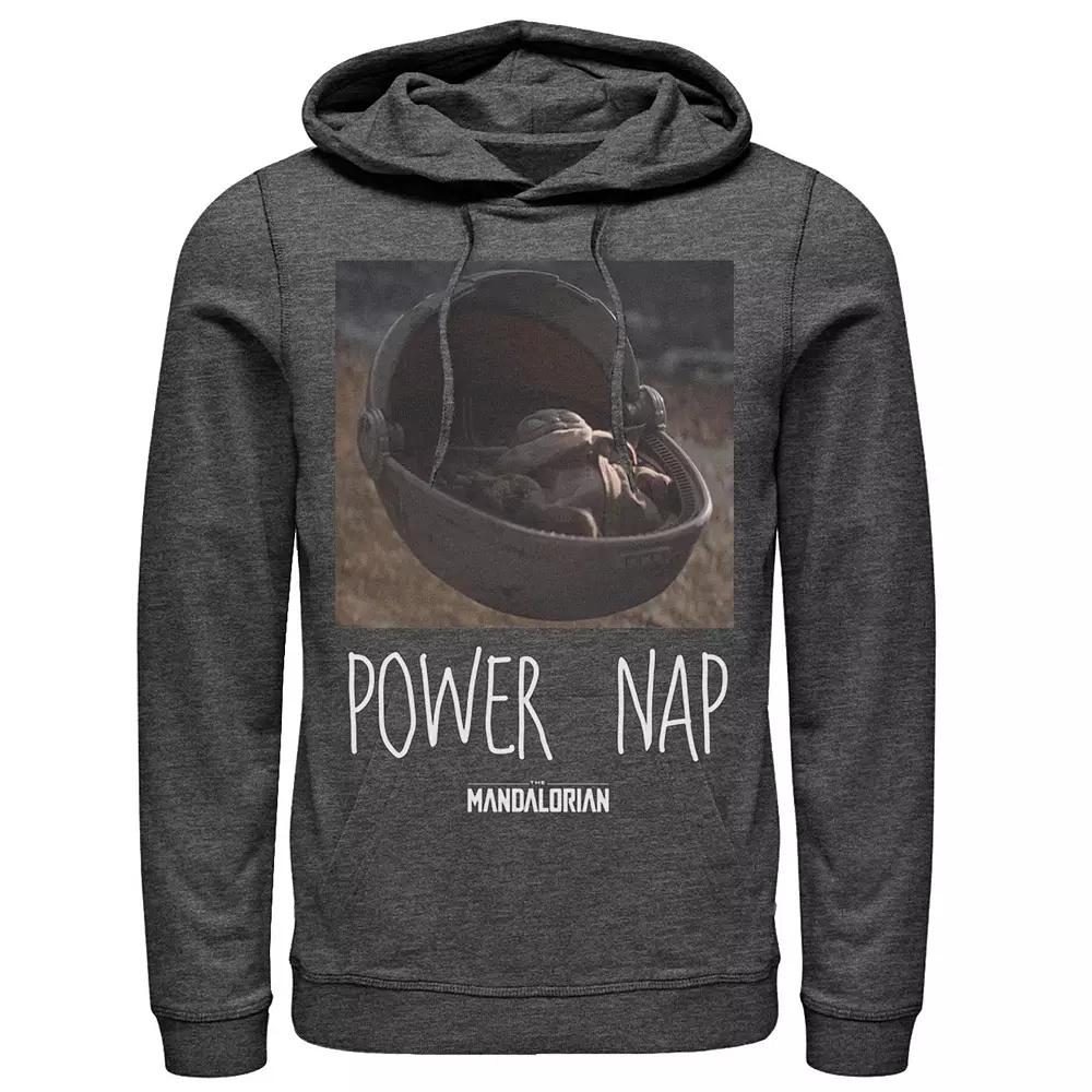 Men's Star Wars The Mandalorian The Child Power Nap Hoodie,  Product Image