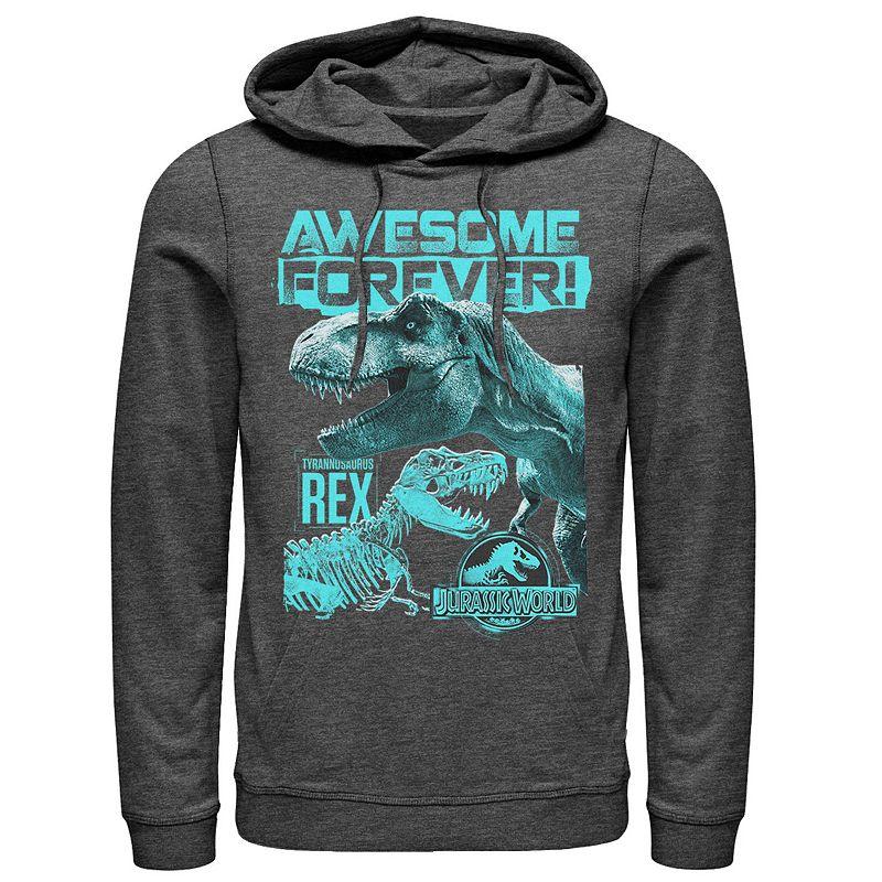 Men's Jurassic World Two T-Rex Awesome Forever Hoodie,  Product Image