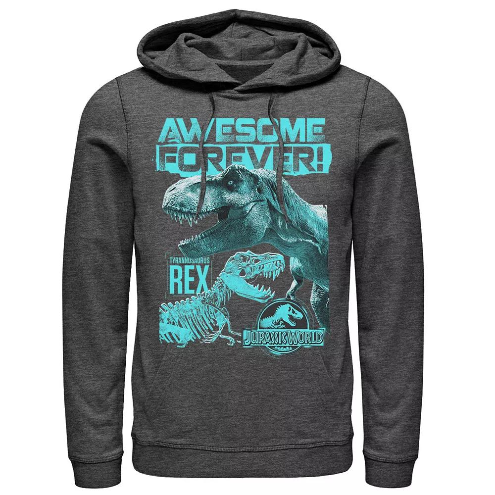 Men's Jurassic World Two T-Rex Awesome Forever Hoodie,  Product Image